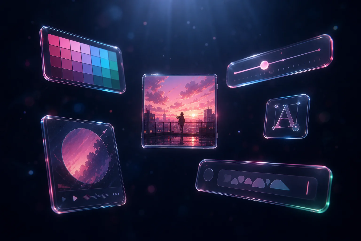 AI music generation example
